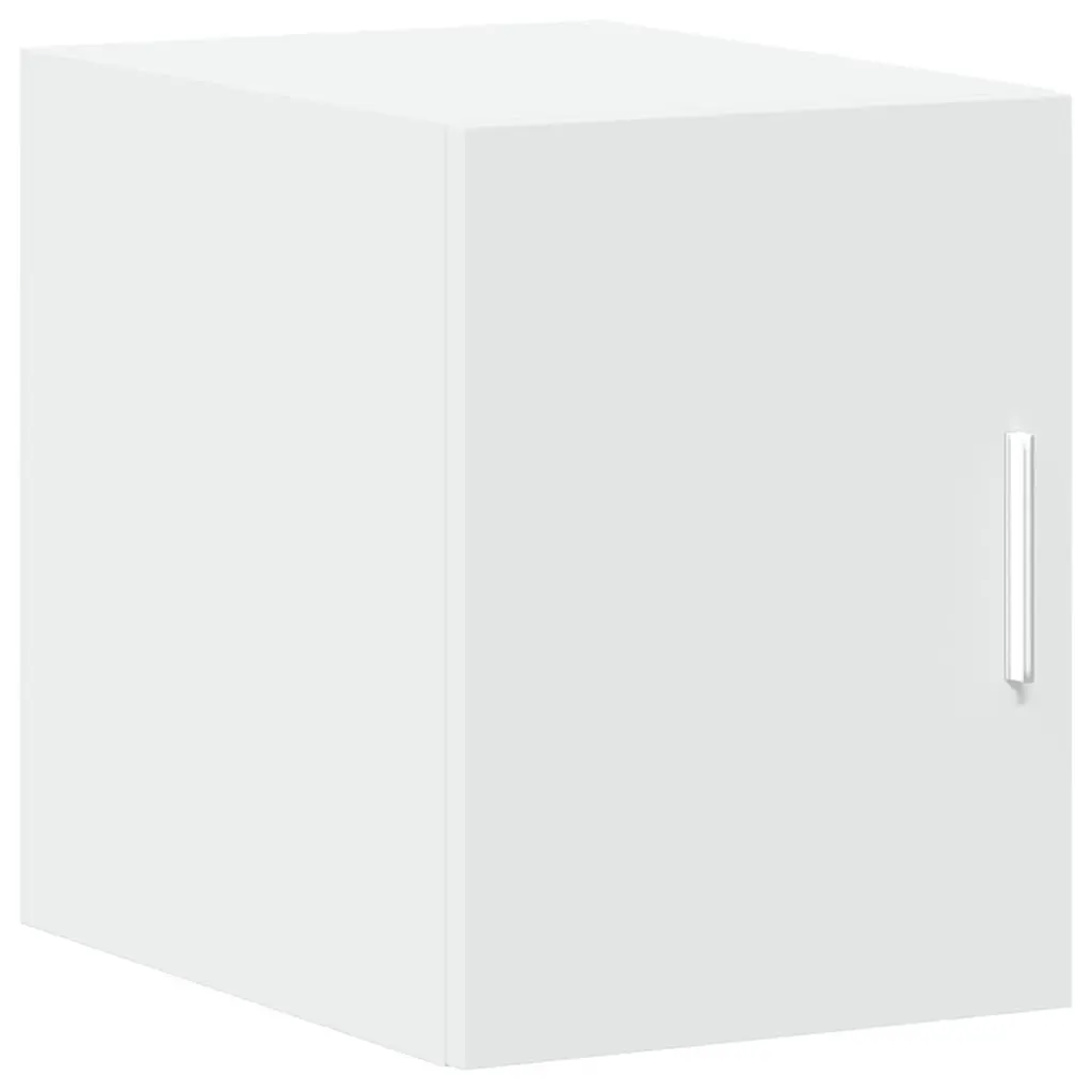 White Floating Wall Cabinet for Easy Organization