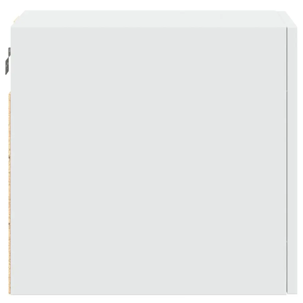 White Floating Wall Cabinet for Easy Organization