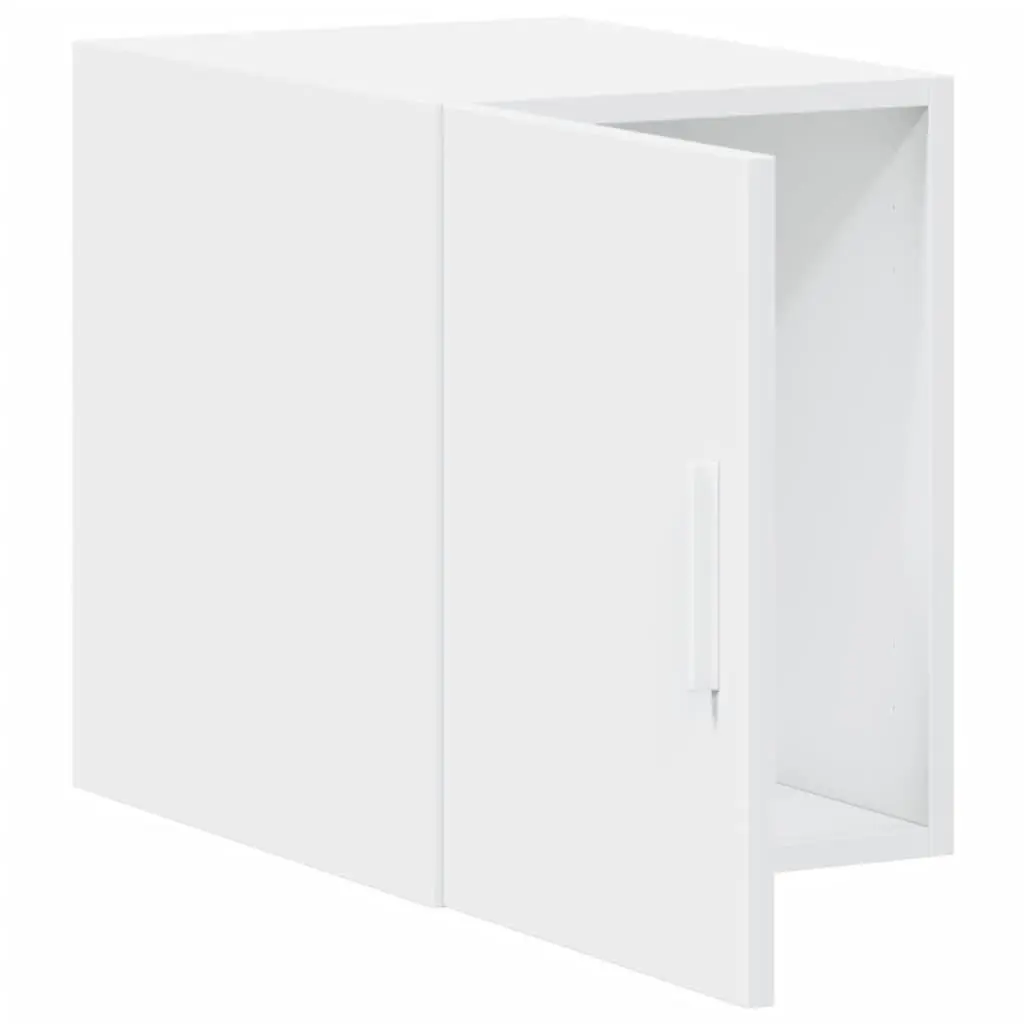 White Floating Wall Cabinet for Easy Organization