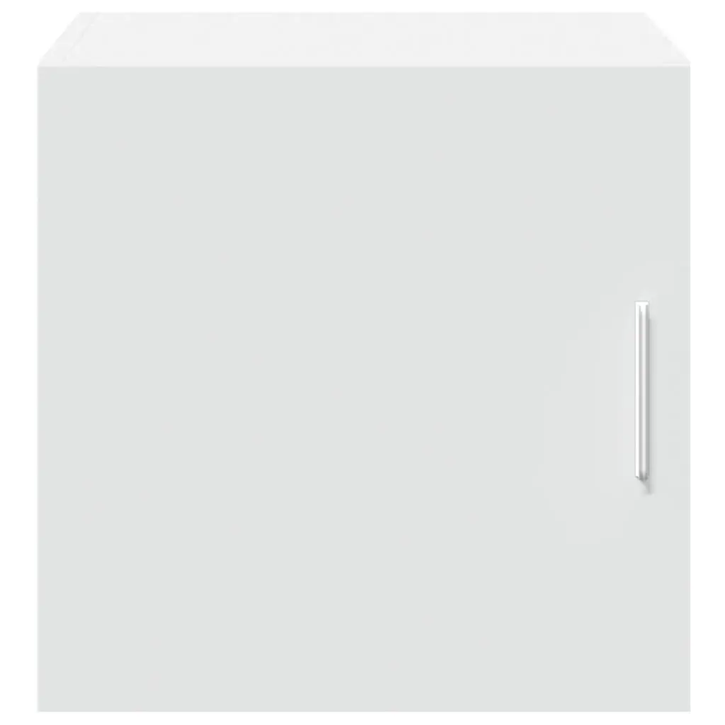 Engineered Wood Wall-Mounted Cabinet White Storage Unit 40x42.5x40cm