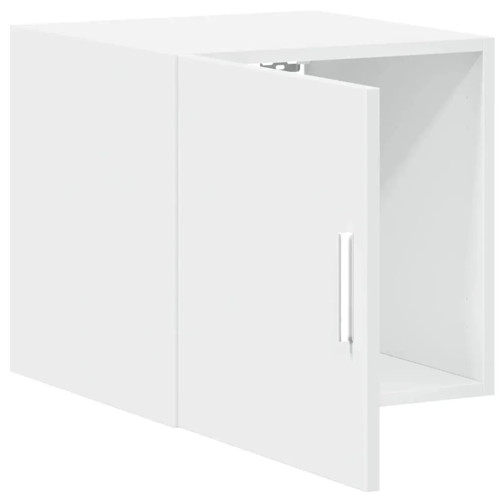 Engineered Wood Wall-Mounted Cabinet White Storage Unit 40x42.5x40cm