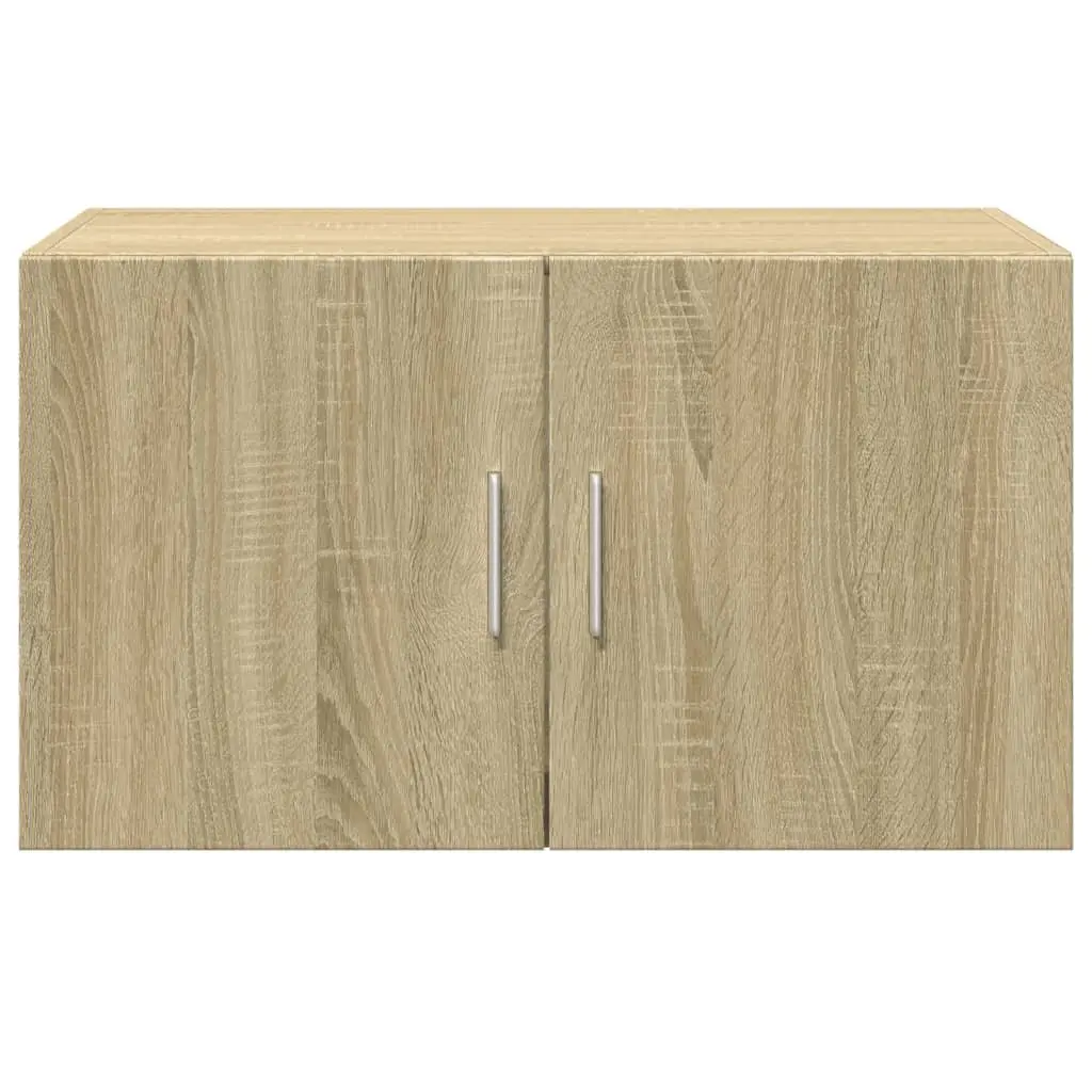 Wall Cabinet Sonoma Oak Brown Engineered Wood Storage Hanging Furniture