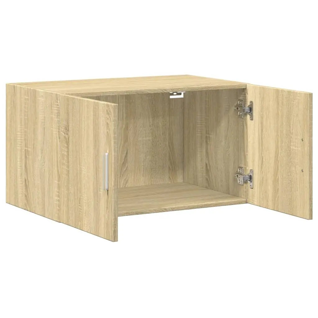 Wall Cabinet Sonoma Oak Brown Engineered Wood Storage Hanging Furniture