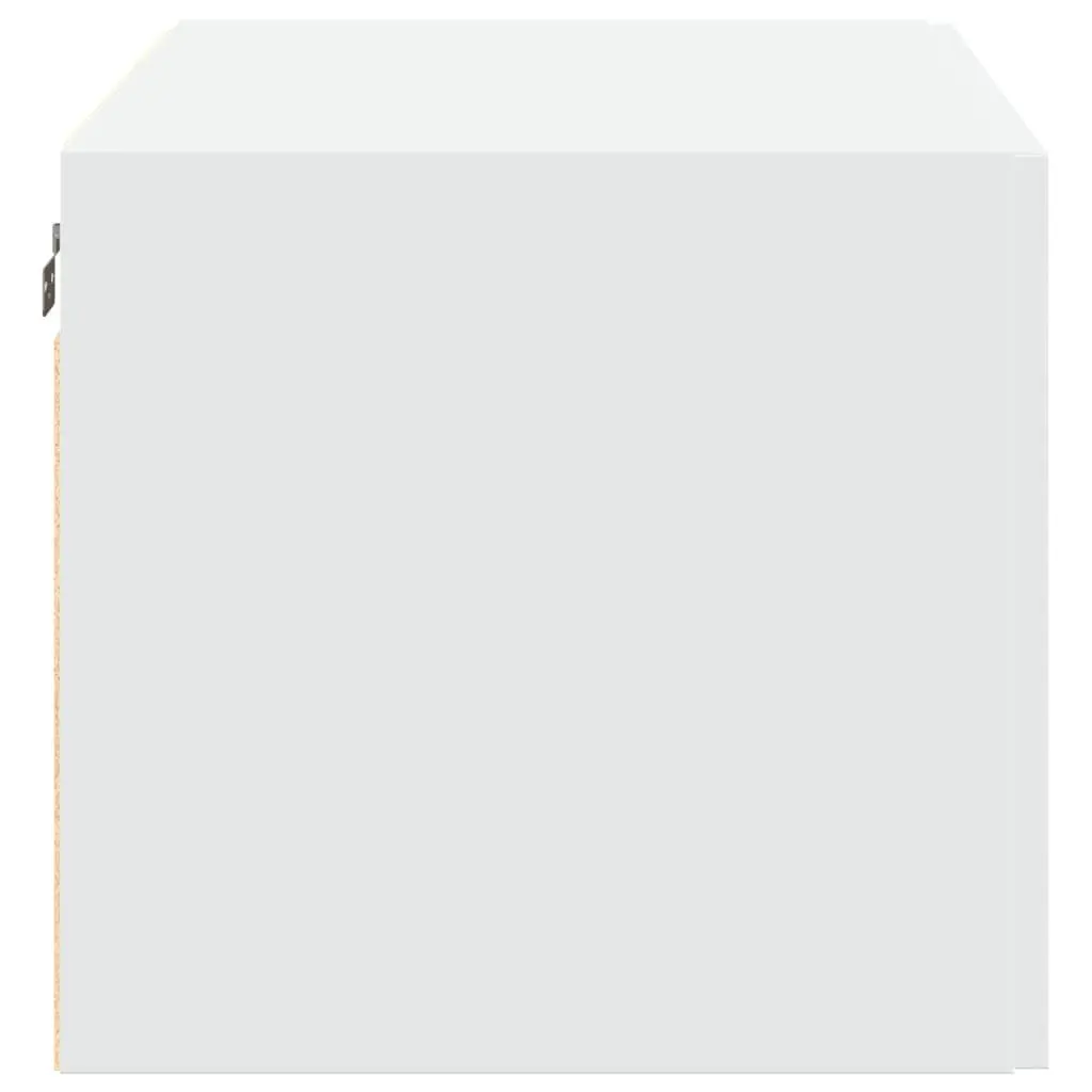Wall Cabinet Storage Engineered Wood White 80 x 42.5 x 40 cm