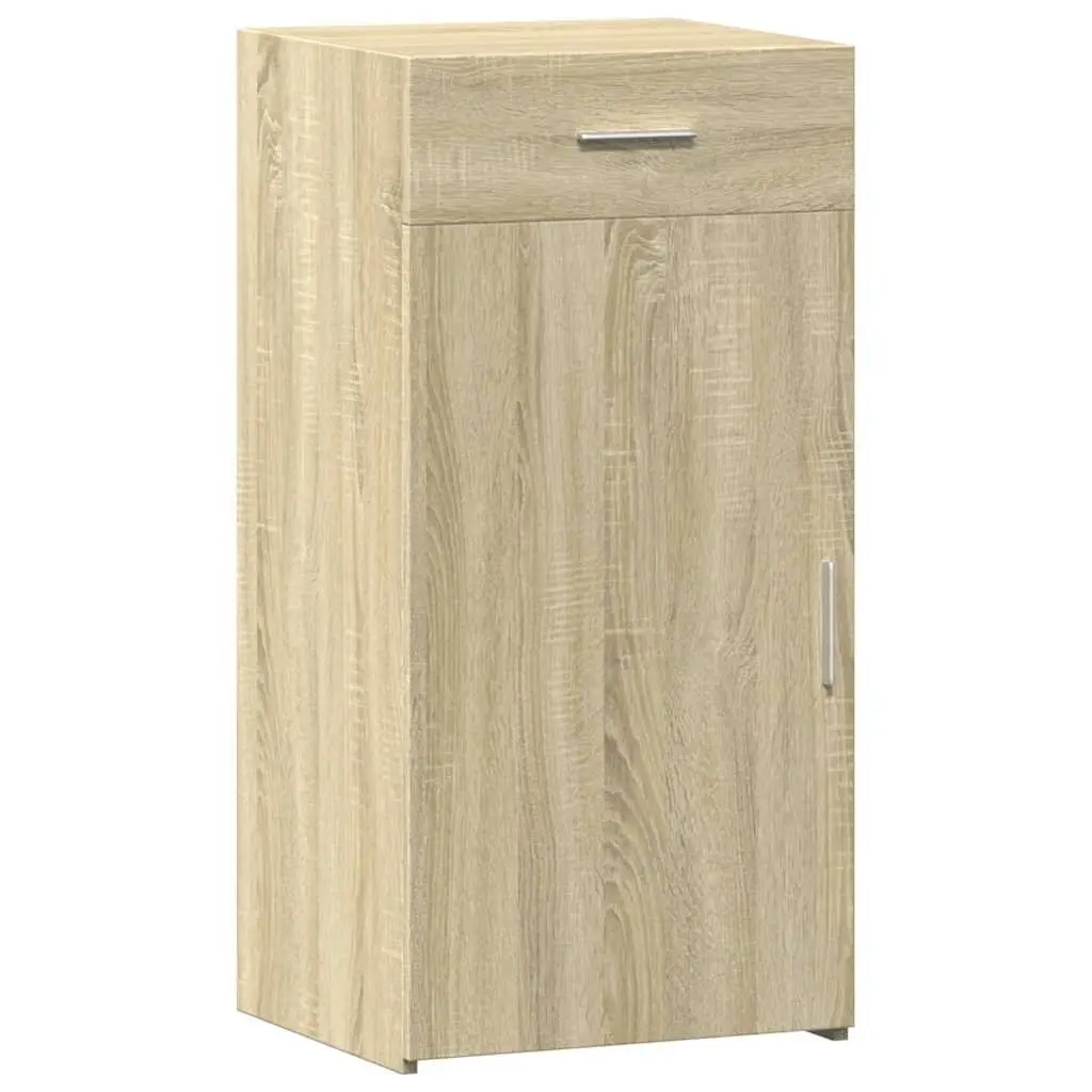 Sideboard Brown Engineered Wood Storage Cabinet Cupboard Drawer Door 45 x 42.5 x 93 cm