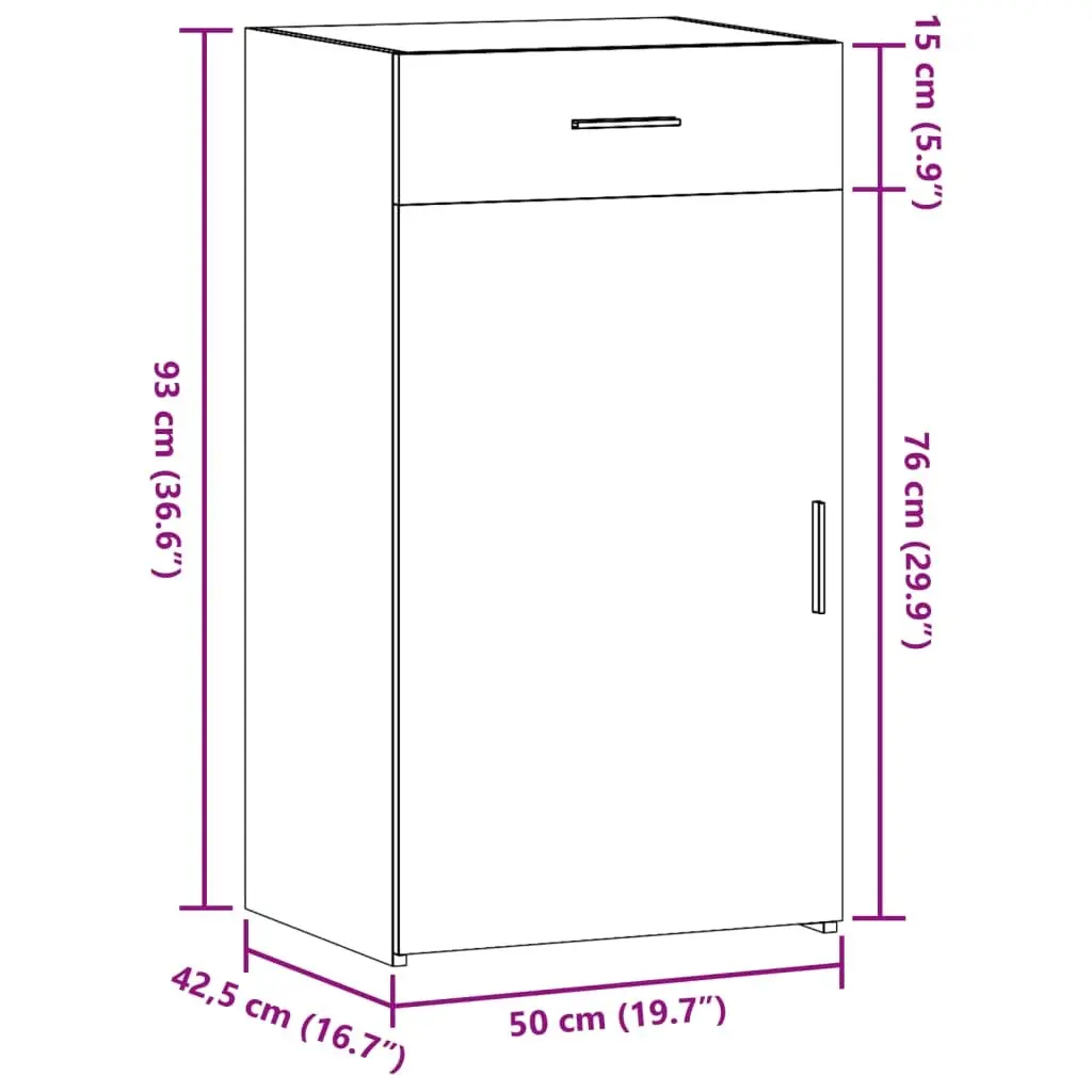 White Sideboard for Organization
