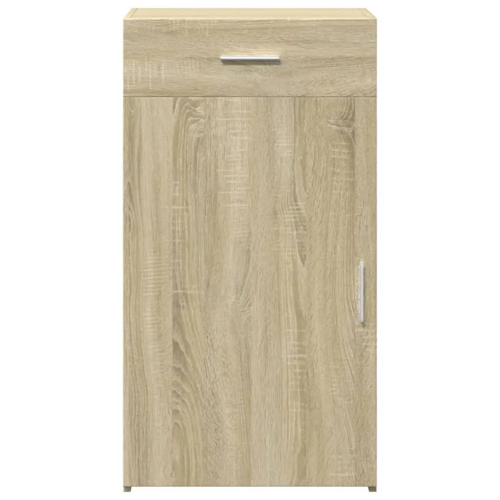 Sideboard Brown Engineered Wood 50x42.5x93 cm Storage Cabinet Cupboard