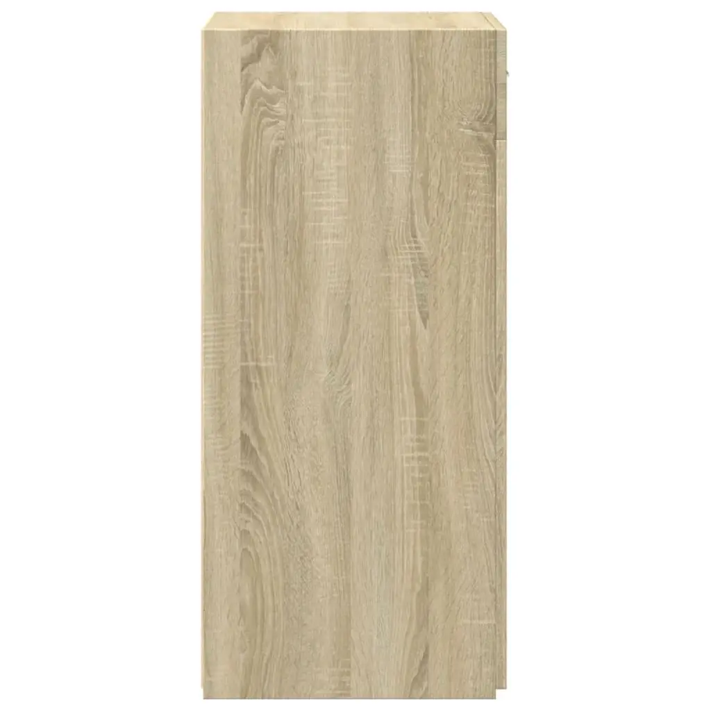 Sideboard Brown Engineered Wood 50x42.5x93 cm Storage Cabinet Cupboard
