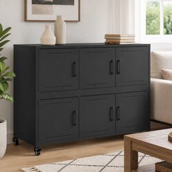Friendly Black Storage Sideboard to Enhance Your Space