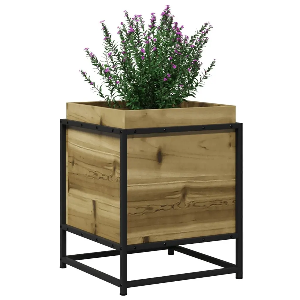 Garden Planter Box Impregnated Pine Wood 40x40x50cm