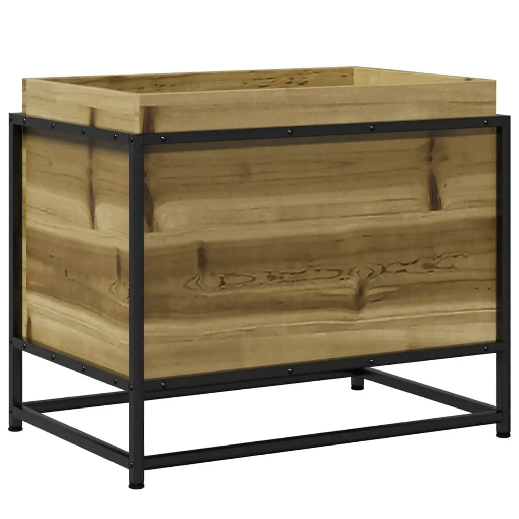 Garden Planter Box Impregnated Pine Wood 60x40x50cm Outdoor Patio Flower Bed