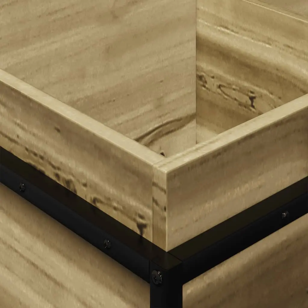 Garden Planter Box Impregnated Pine Wood 80x40x50cm Outdoor Patio Flowers