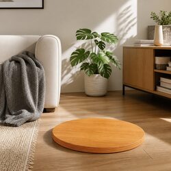 Friendly Round Brown Table Top Ø40cm - Perfect for You