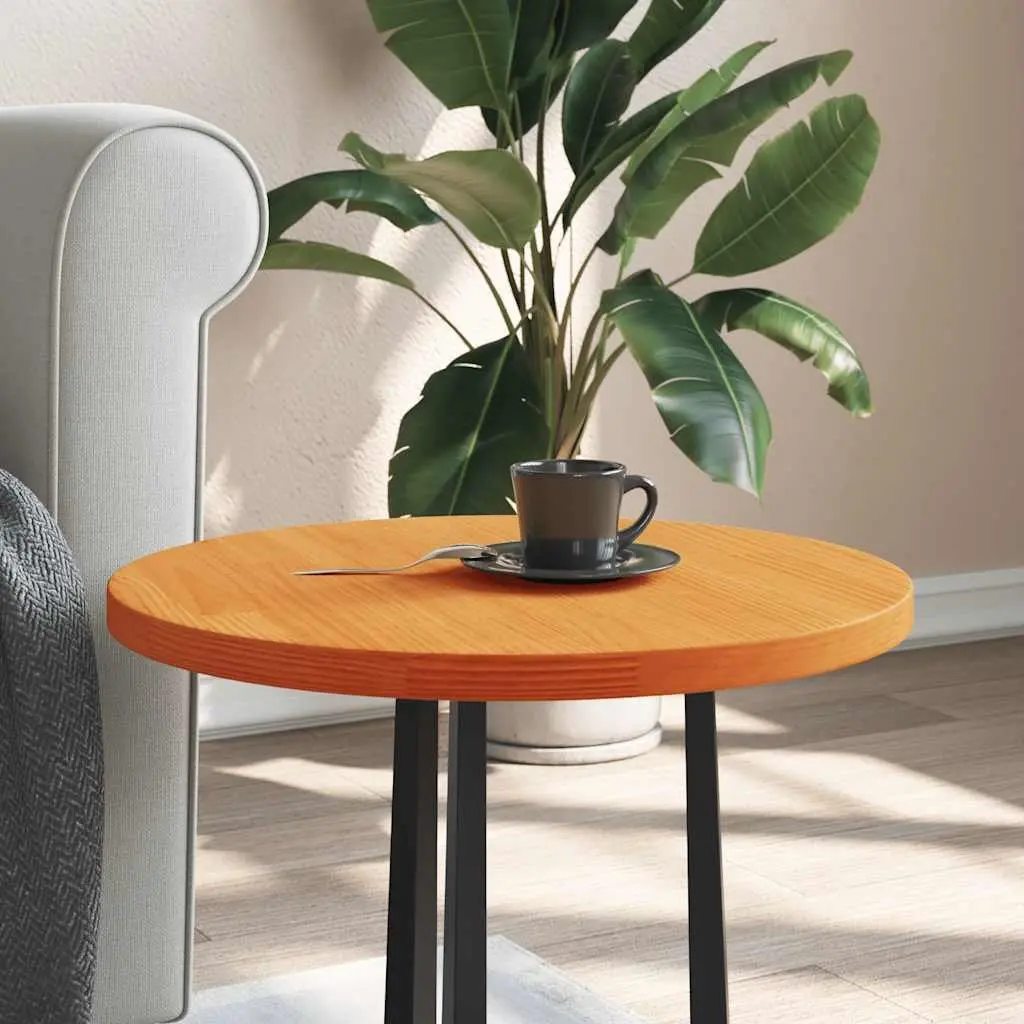 Round Solid Pine Table Top
