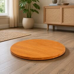 Your Perfect Round Wooden Table Top Awaits