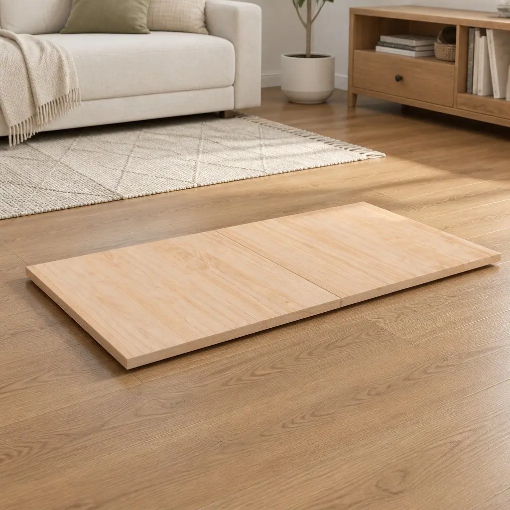 Rectangular Wooden Table Top Solid Pine Wood 80x40cm