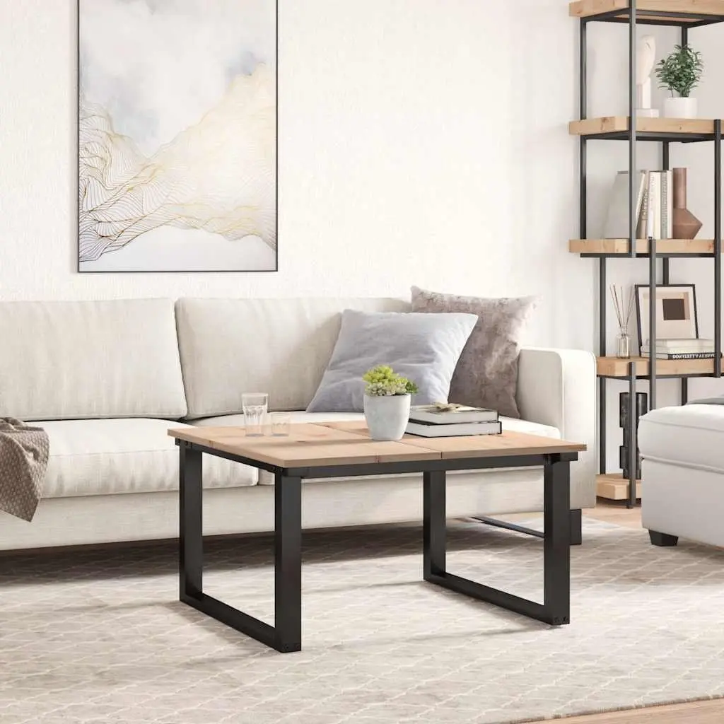 Rectangular Wooden Table Top Solid Pine Wood 80x40cm