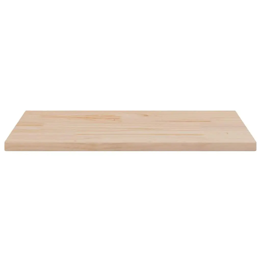 Solid Wood Table Top Rectangular Brown 80x40cm