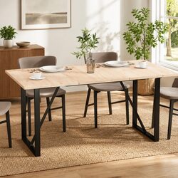 Rectangular Wooden Table Tops 80x53cm Solid Pine Wood Replacement Furniture Set
