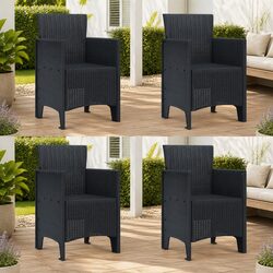 Your New Favorite 4-Piece Garden Chair Set Awaits