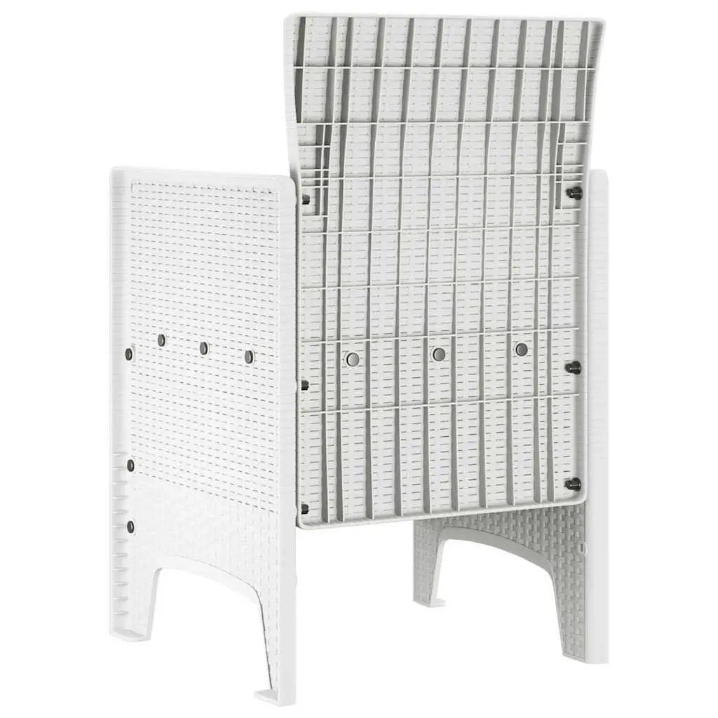 4 White Chairs
