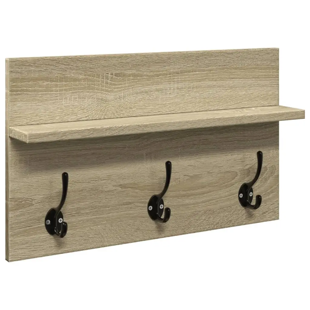 Hallway Furniture Set Multifunctional Storage Bench with Mirror and Coat Hooks