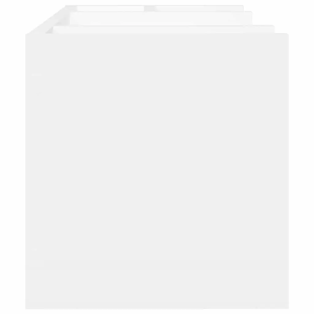Desk Organiser White 44.5x24x25cm 6 Compartment Desktop Storage Filing