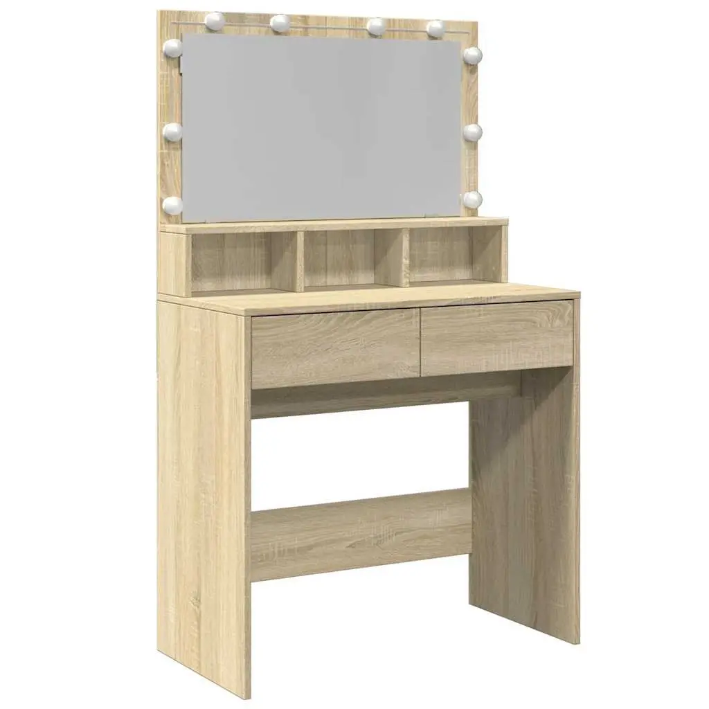 Dressing Table with LED Mirror