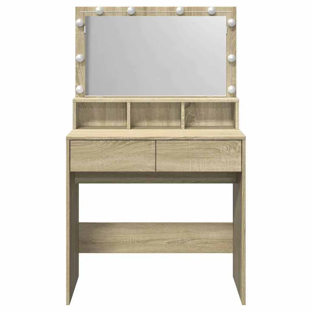 Dressing Table with LED Mirror