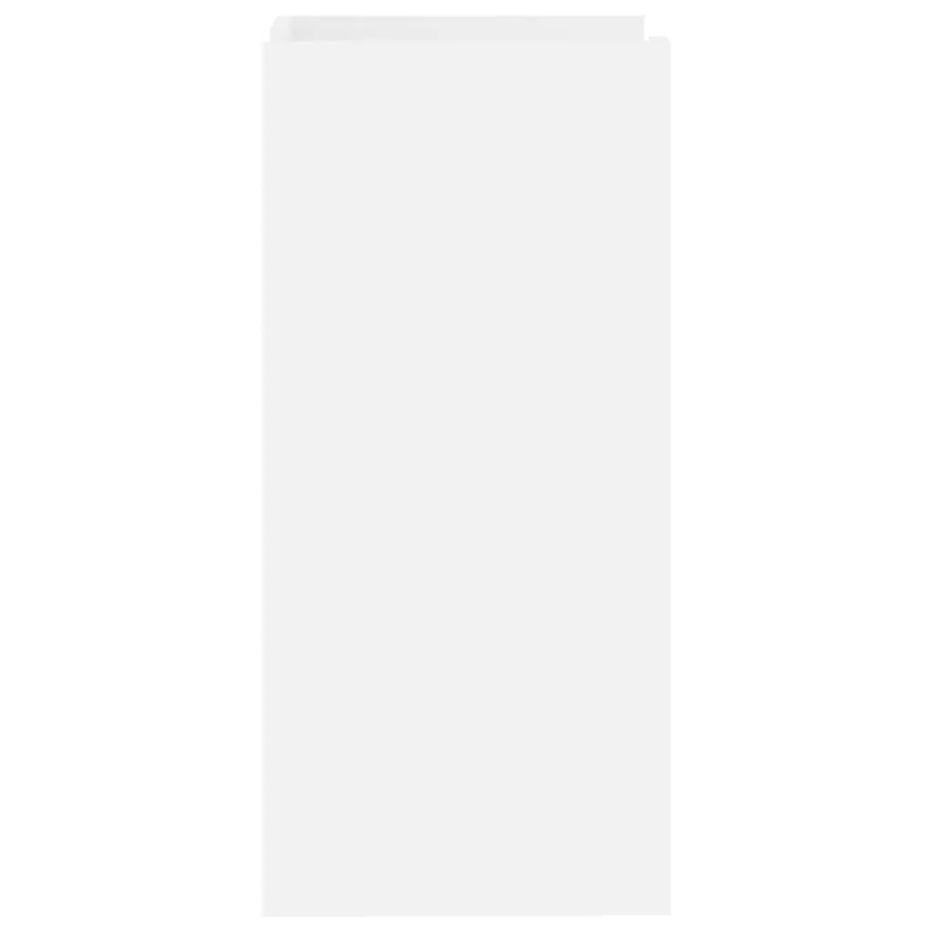 Sideboard White Engineered Wood 45x35x75 cm Storage Cabinet