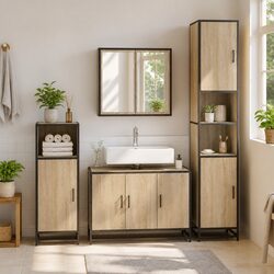 Friendly and Functional Bathroom Sink Cabinet