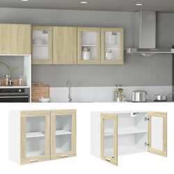 Discover the Hanging Glass Cabinet for Your Kitchen