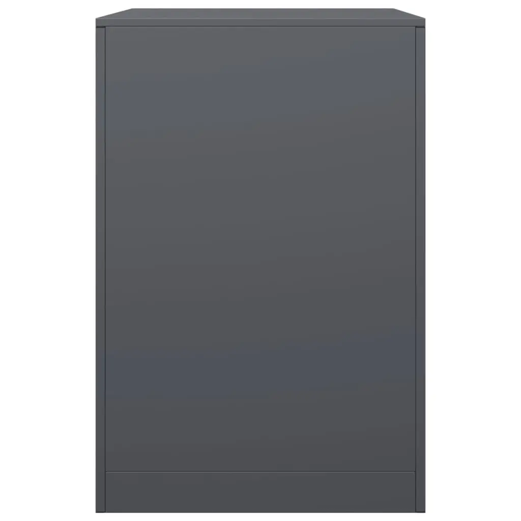 Firewood Rack Steel Anthracite Storage Log Holder Stand 60 x 40 x 60 cm