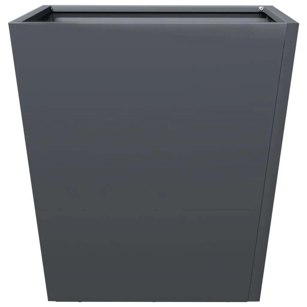 Garden Planter Box Steel Anthracite 40x40x40 cm