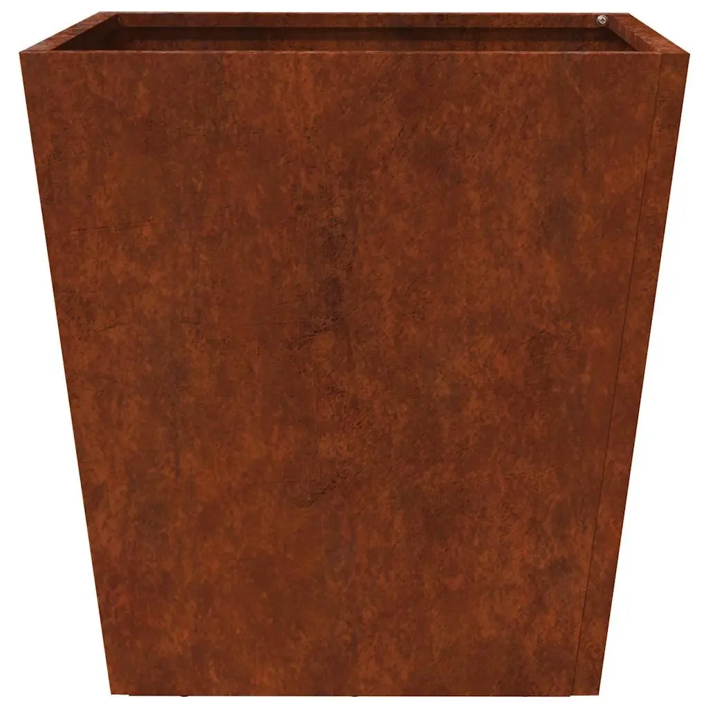 Outdoor Pots Weathering Steel Garden Planter 40x40x40 cm for Plants Flowers