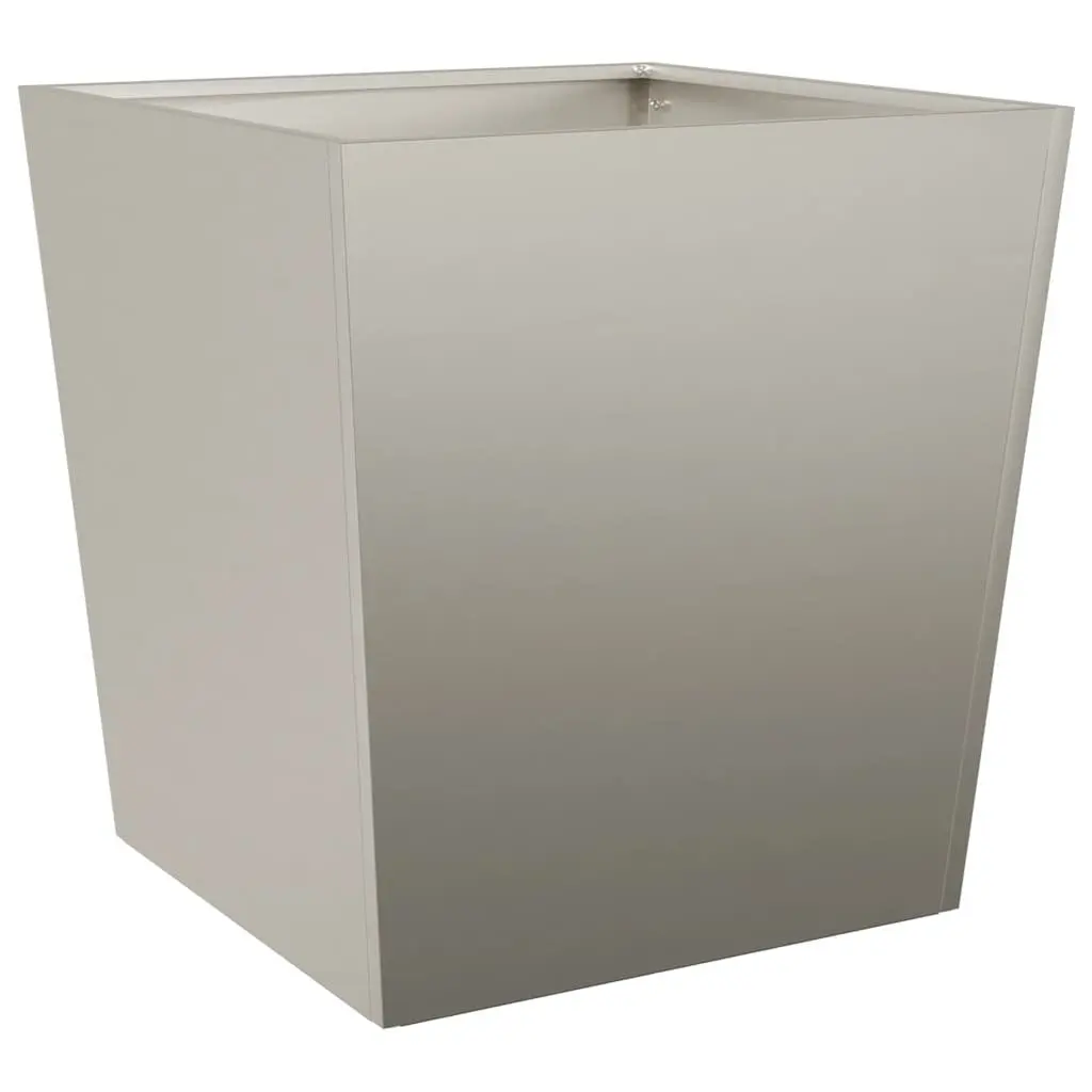 Garden Planter Weathering Steel 50x50x50 cm Outdoor Raised Bed Patio Balcony Flower Plant Pot Box