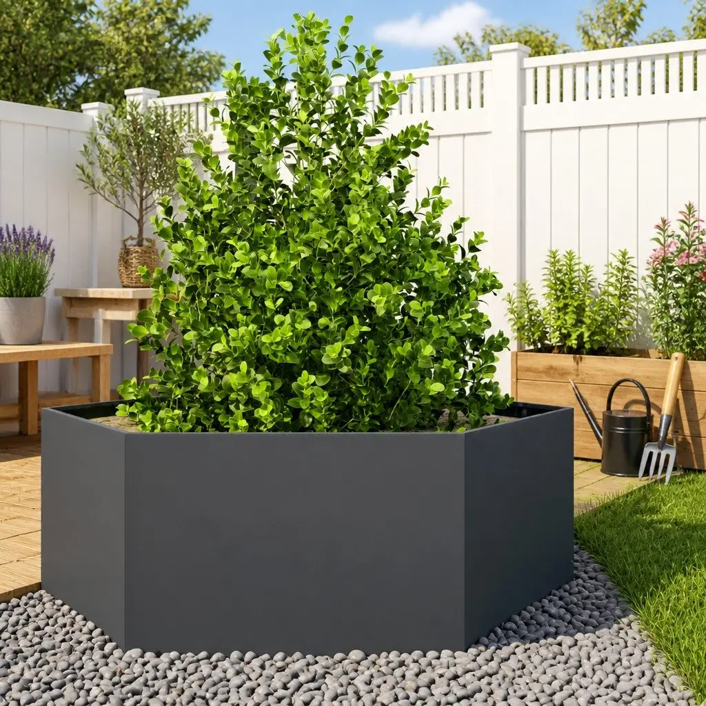 Hexagon Planter for Outdoor Gardening
