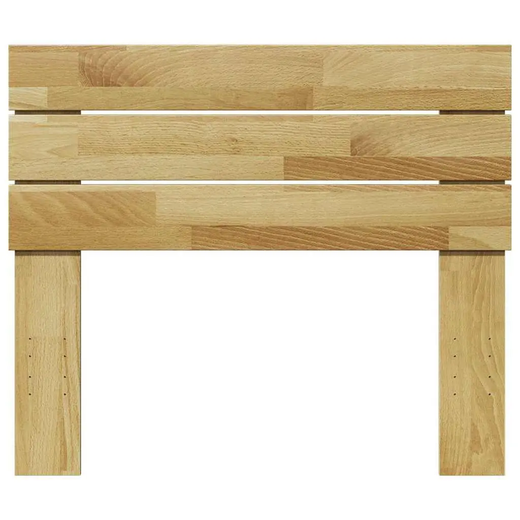 Solid Oak Wood Headboard 100 cm Bed Head Bedroom Furniture