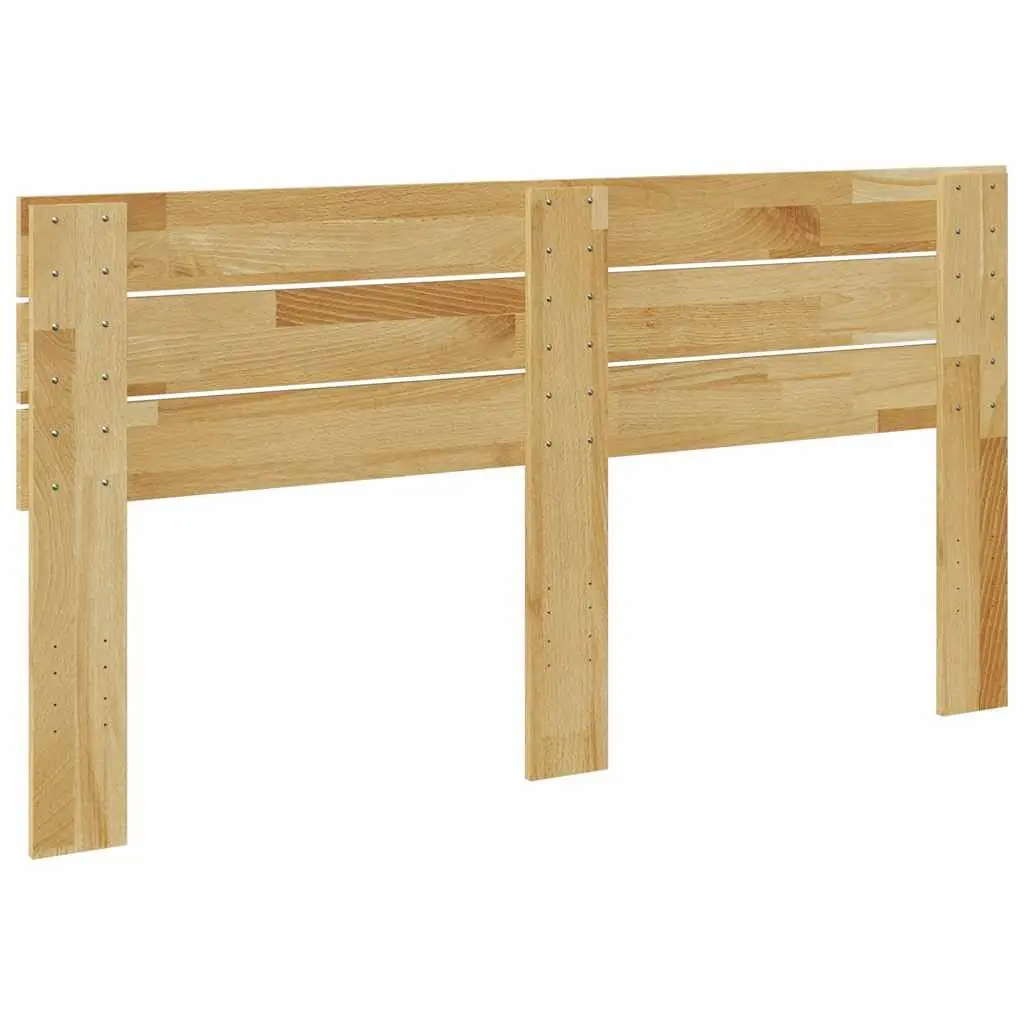 Headboard 150 cm Solid Wood Brown Bedroom Furniture Back Support Bed Accessory
