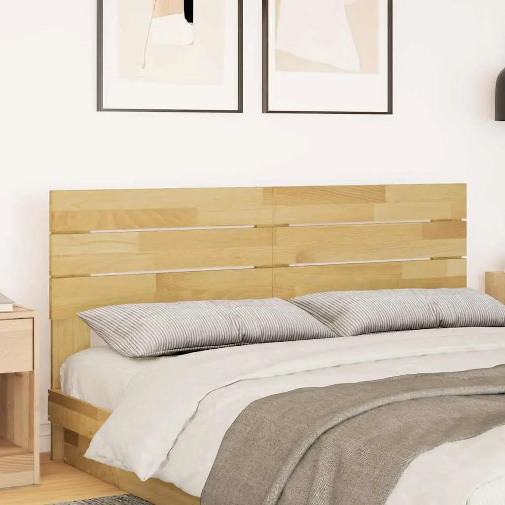 Headboard Solid Wood 160 cm Back Support Brown