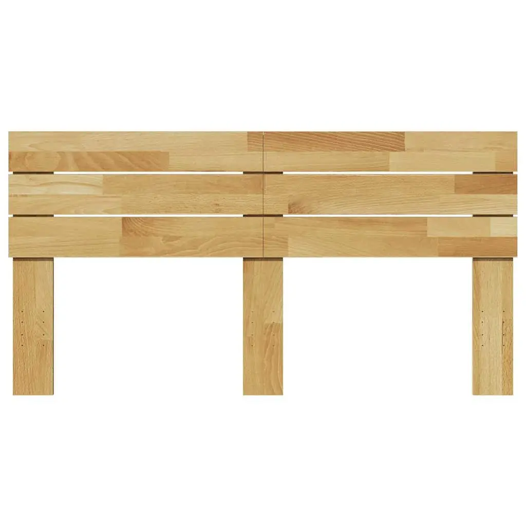 Headboard Solid Wood 160 cm Back Support Brown