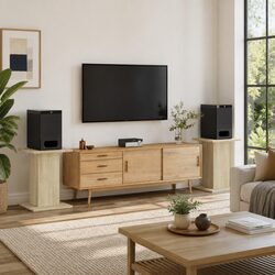 2 pcs Speaker Stands 30x30x60 cm