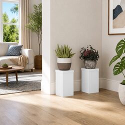 Your New Favorite Plant Stands – 2 pcs White Design