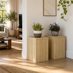 Friendly Sonoma Oak Plant Stands for Your Plants and Decor