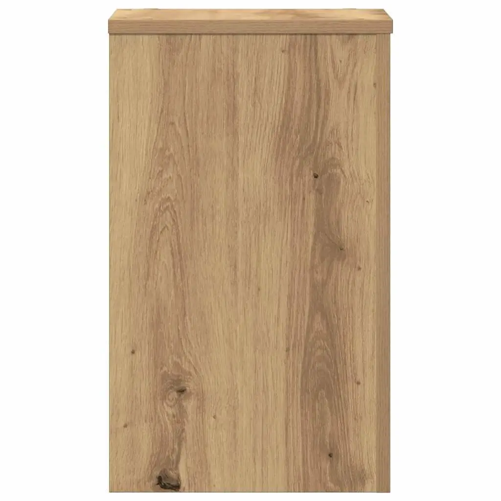 Plant Stands Engineered Wood Brown 30x30x50 cm 2 pcs Flower Display Holder