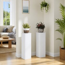 Display Your Plants with These Friendly White Stands