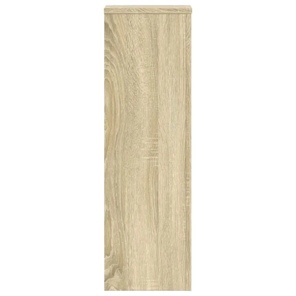 Plant Stands 2 pcs Sonoma Oak 25x25x80 cm Engineered Wood Flower Pot Display