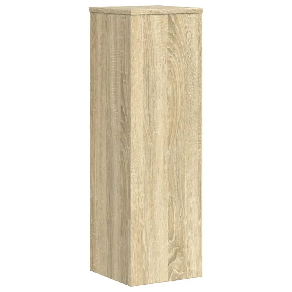Plant Stands 2 pcs Sonoma Oak 25x25x80 cm Engineered Wood Flower Pot Display