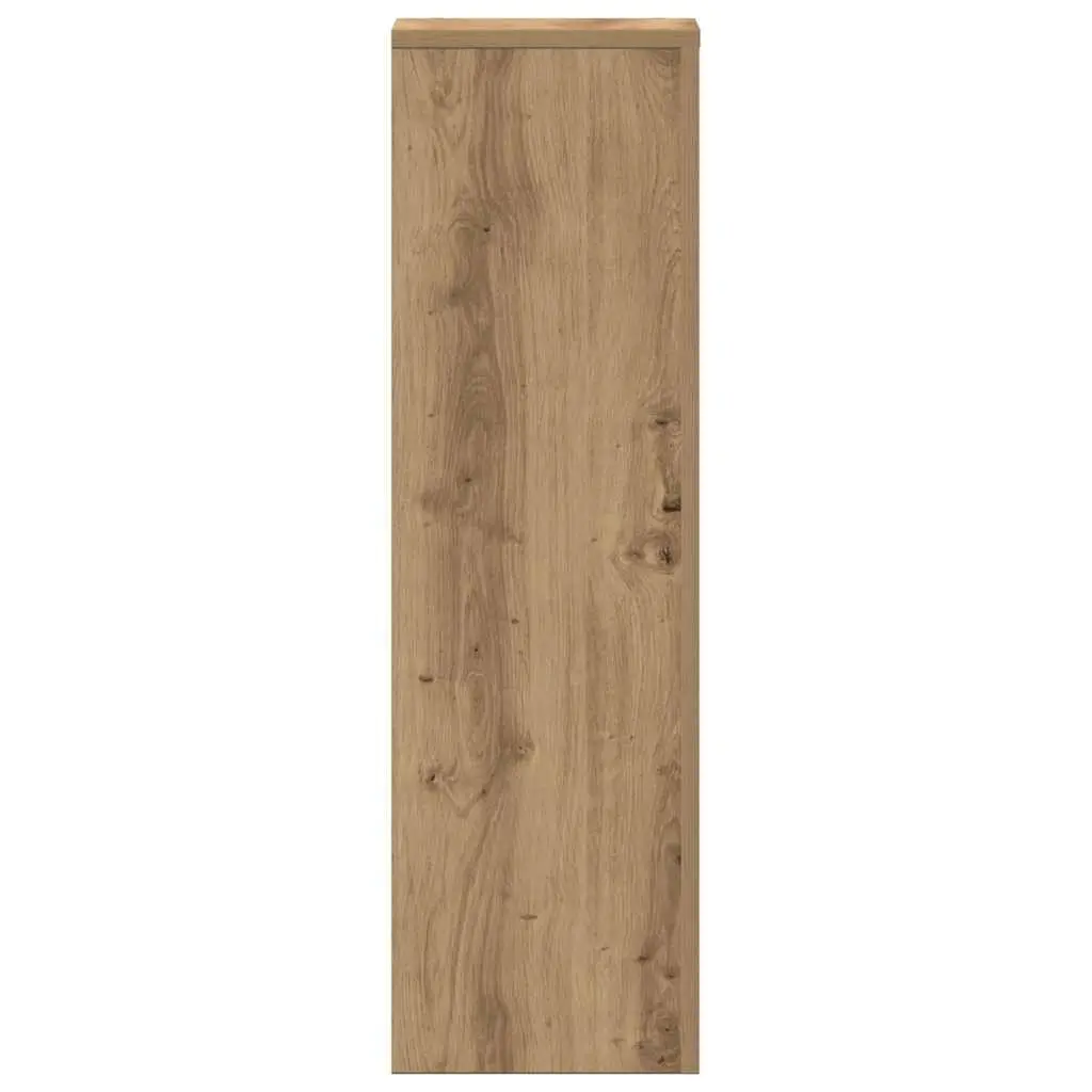 Plant Stands Brown 25x25x80 cm Engineered Wood Flower Display Stand 2 pcs