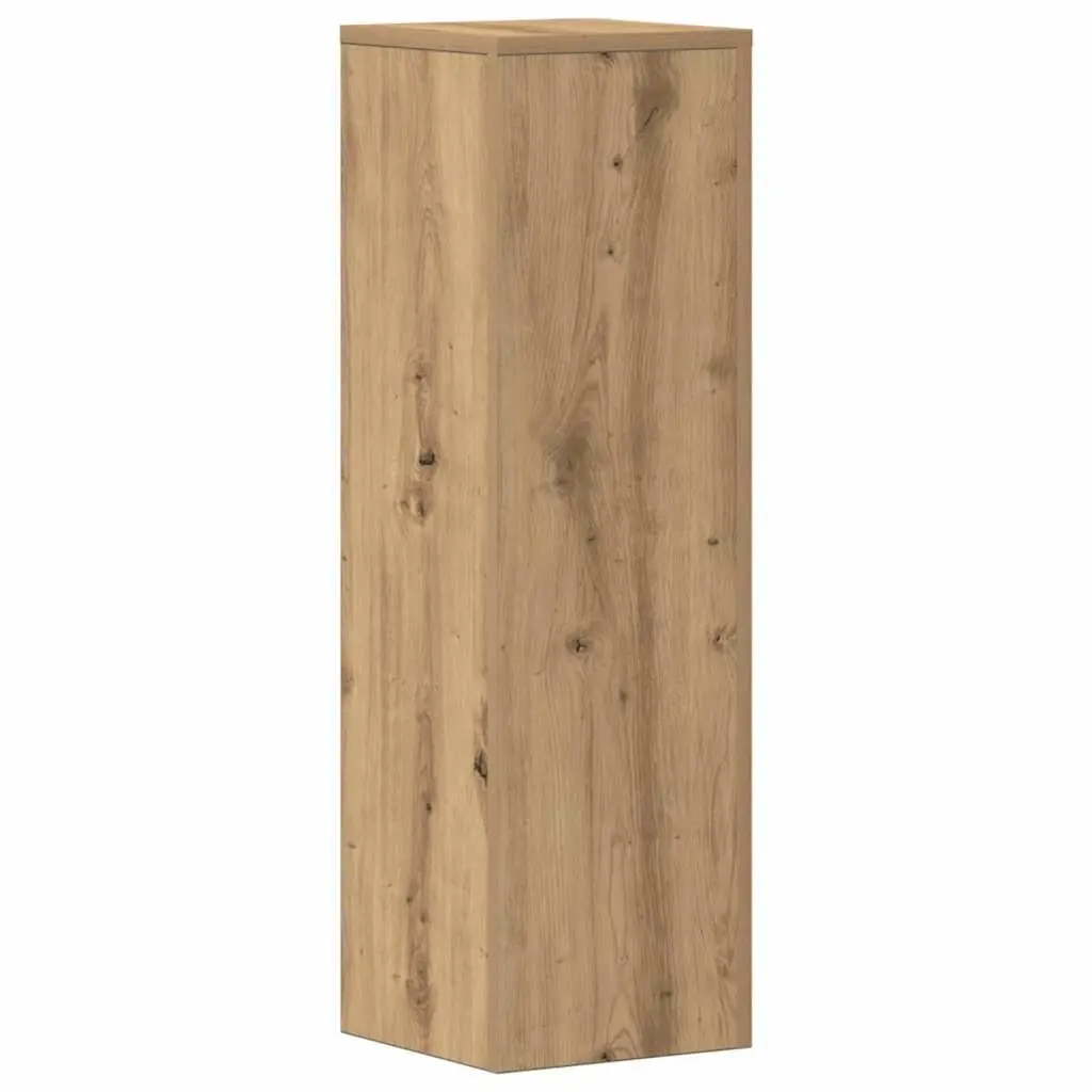 Plant Stands Brown 25x25x80 cm Engineered Wood Flower Display Stand 2 pcs